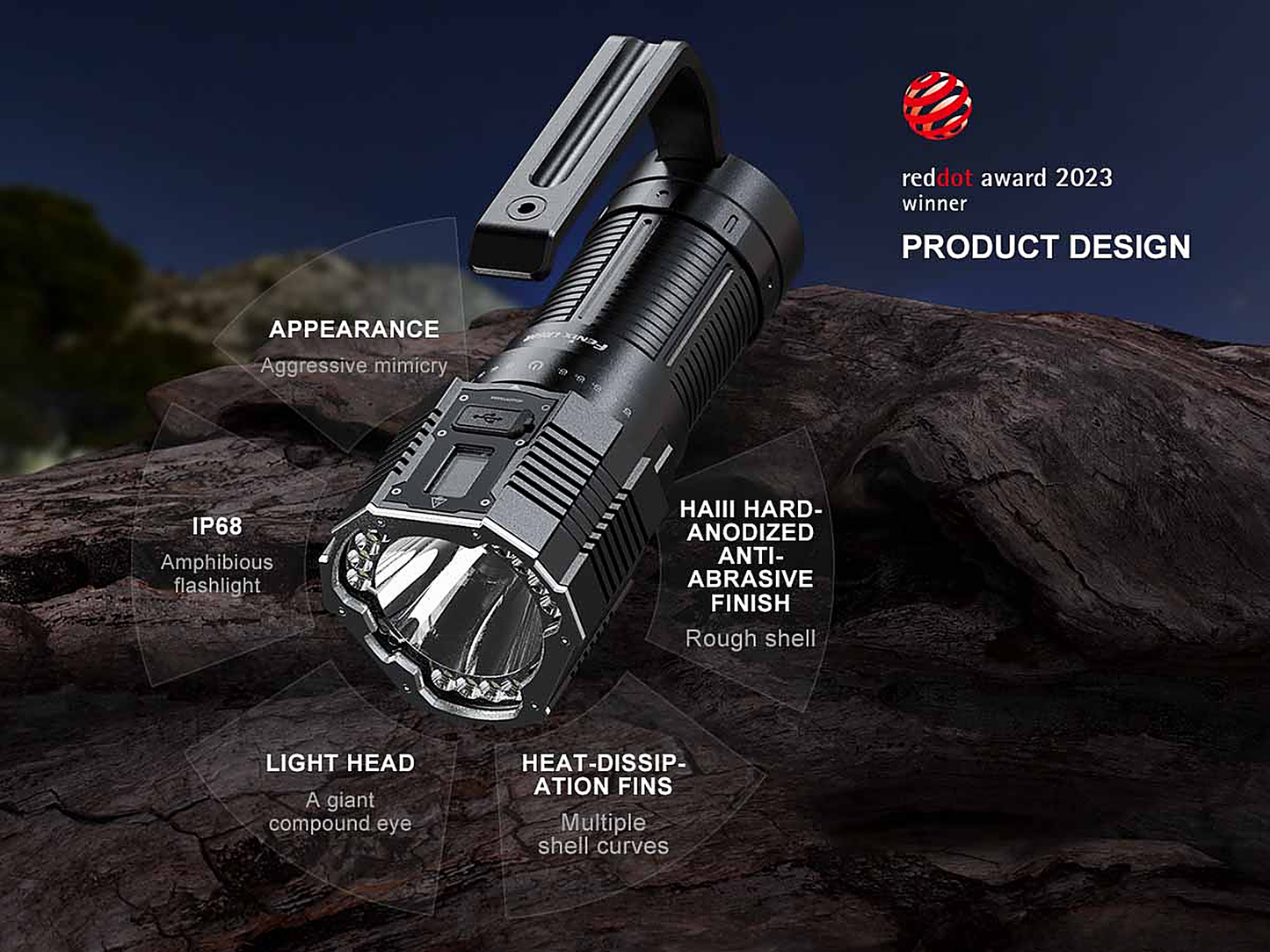 Fenix LR60R Search Flashlight