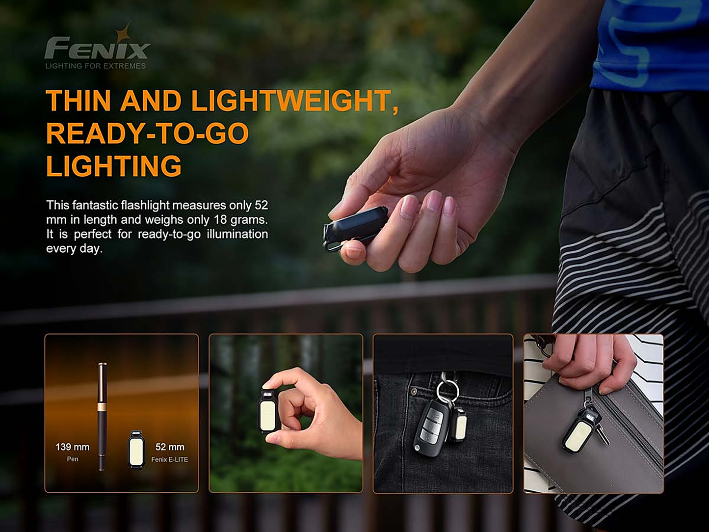 Fenix MINI-LITE Compact EDC Flashlight