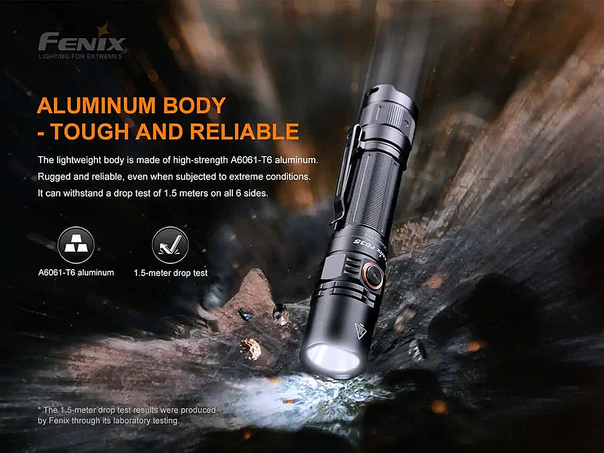 Fenix PD35 V3 - detail view