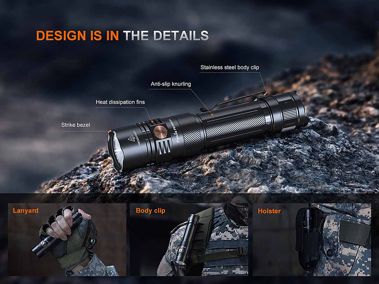 Fenix PD36R ACE Flashlight