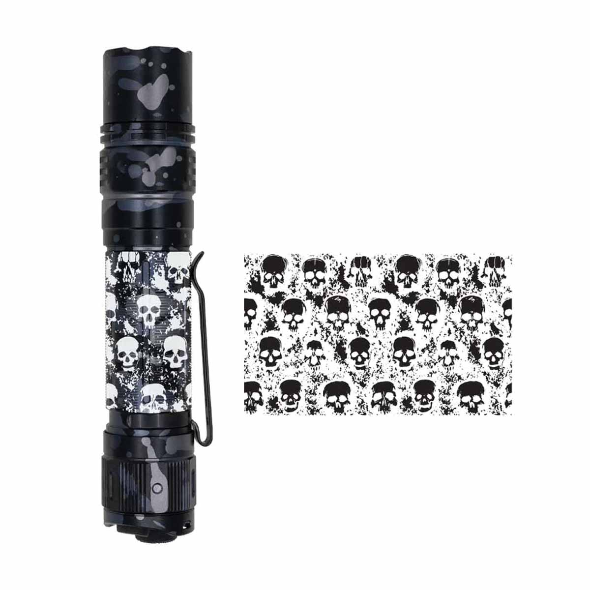 Fenix PD36R PRO Urban Gray Flashlight with Special Edition Engraved Design