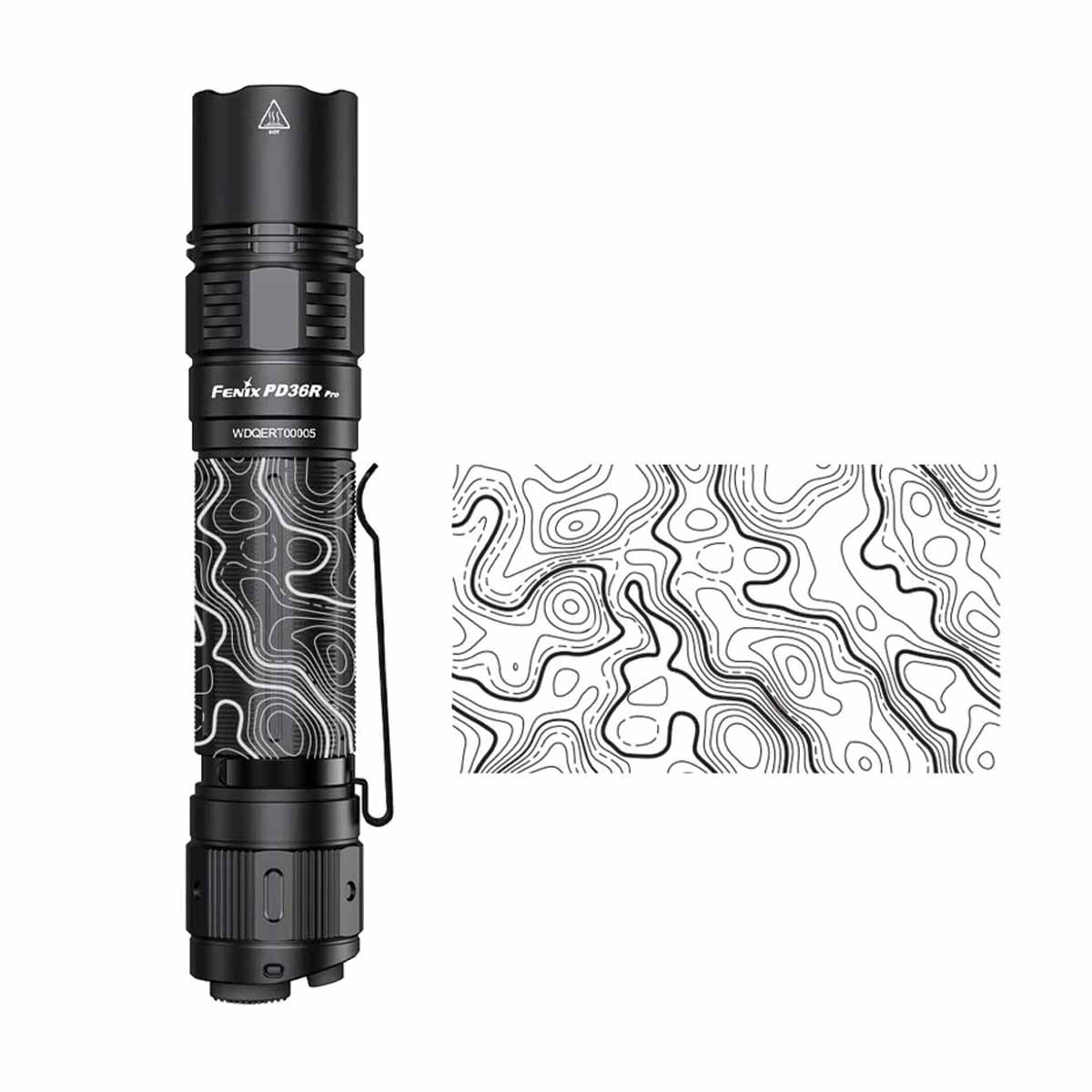 Fenix PD36R PRO Flashlight with Special Edition Engraved Design
