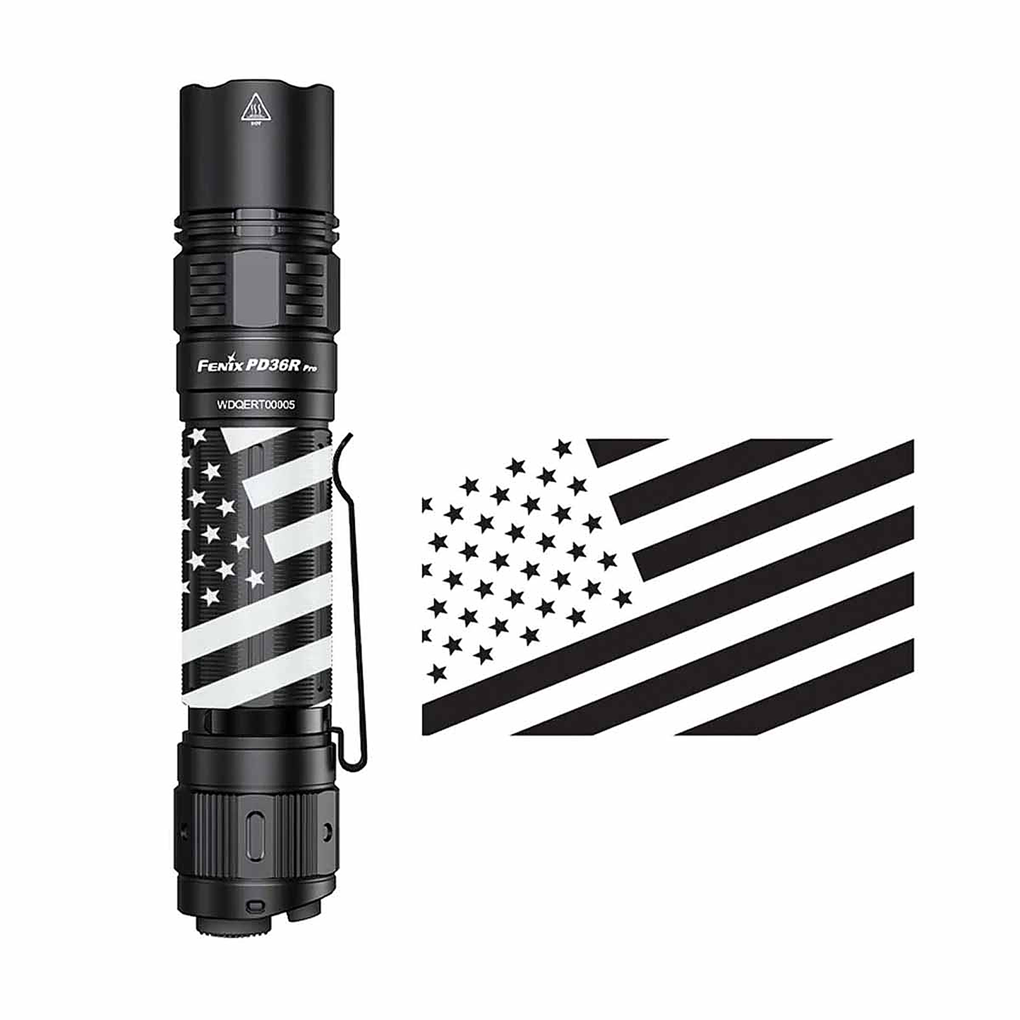Fenix PD36R PRO Flashlight with Special Edition Engraved Design