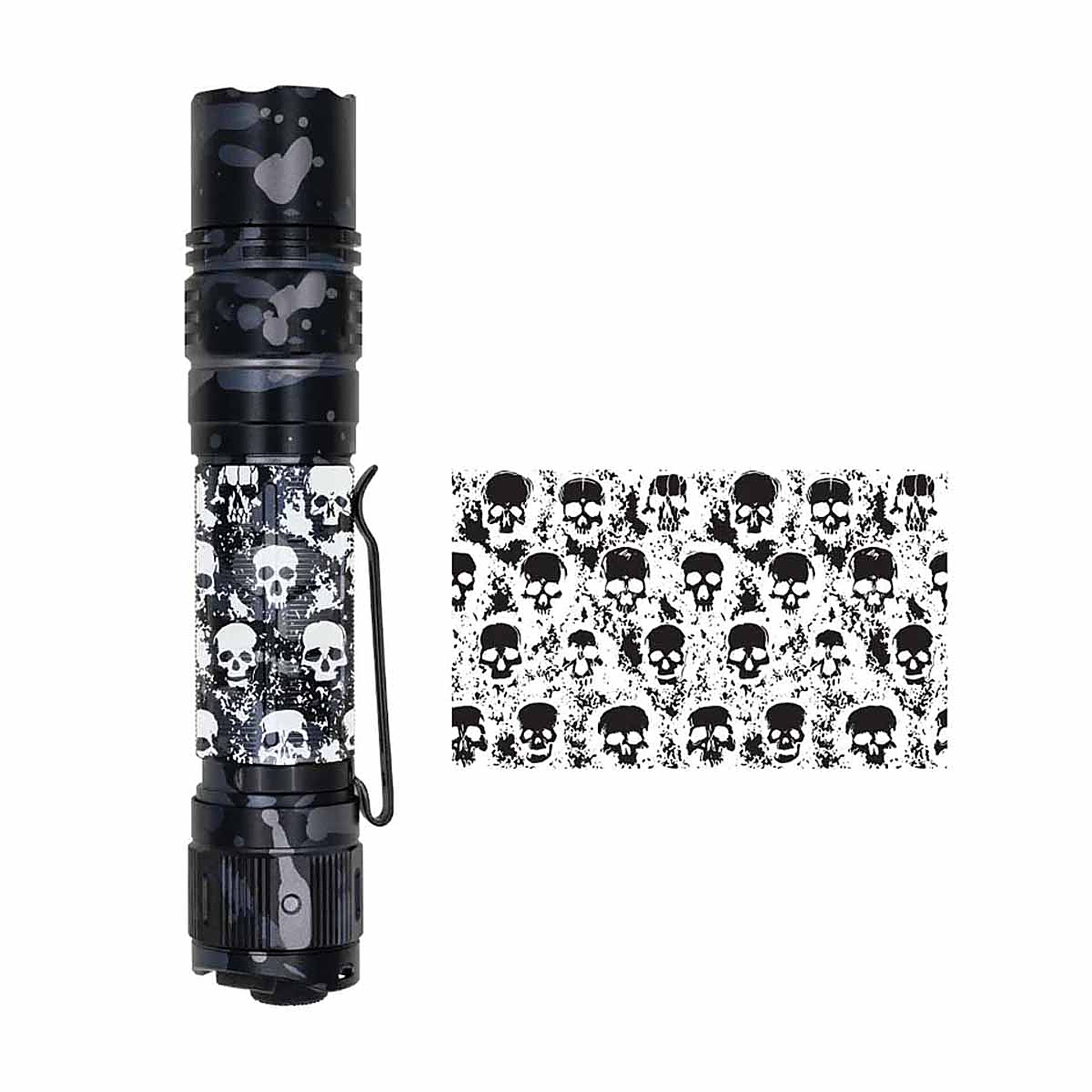 Fenix PD36R PRO Urban Gray Flashlight with Special Edition Engraved Design