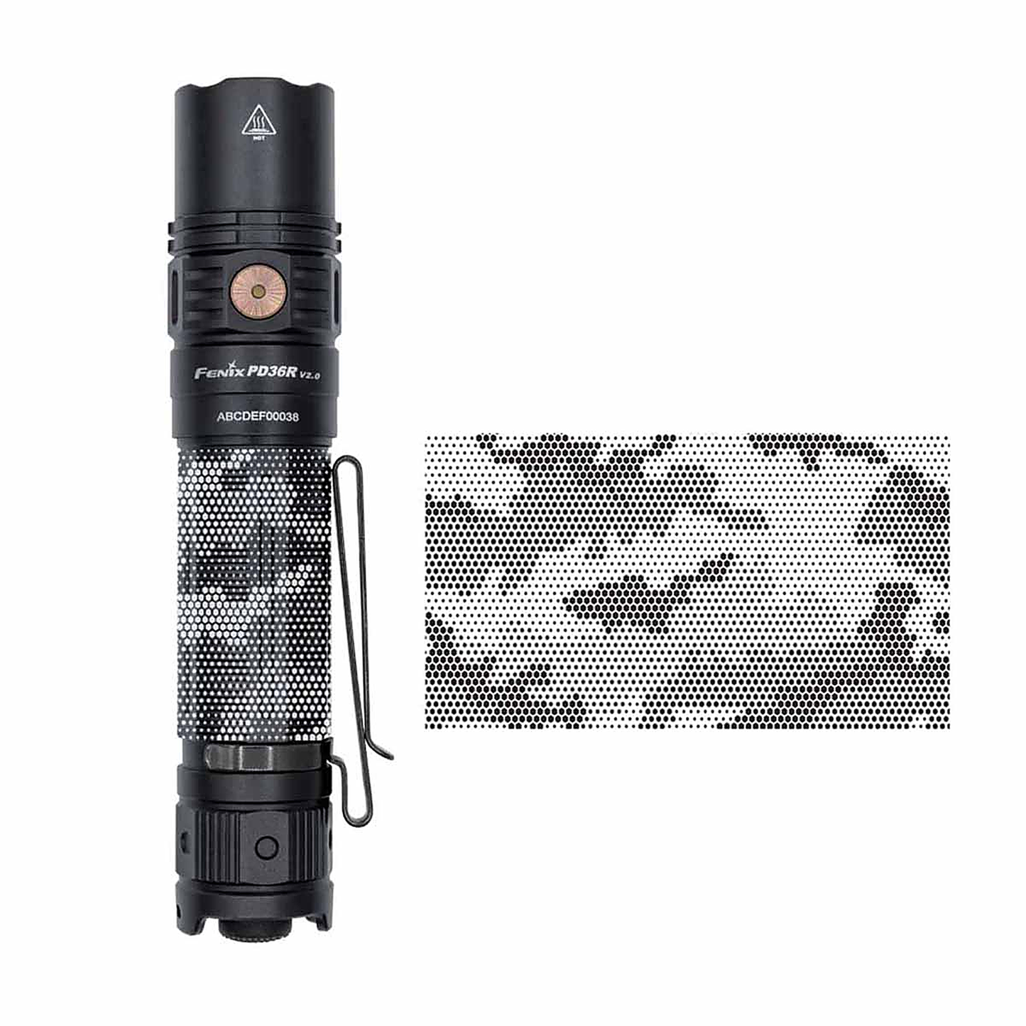 Fenix PD36R V2.0 Flashlight with Special Edition Engraved Design