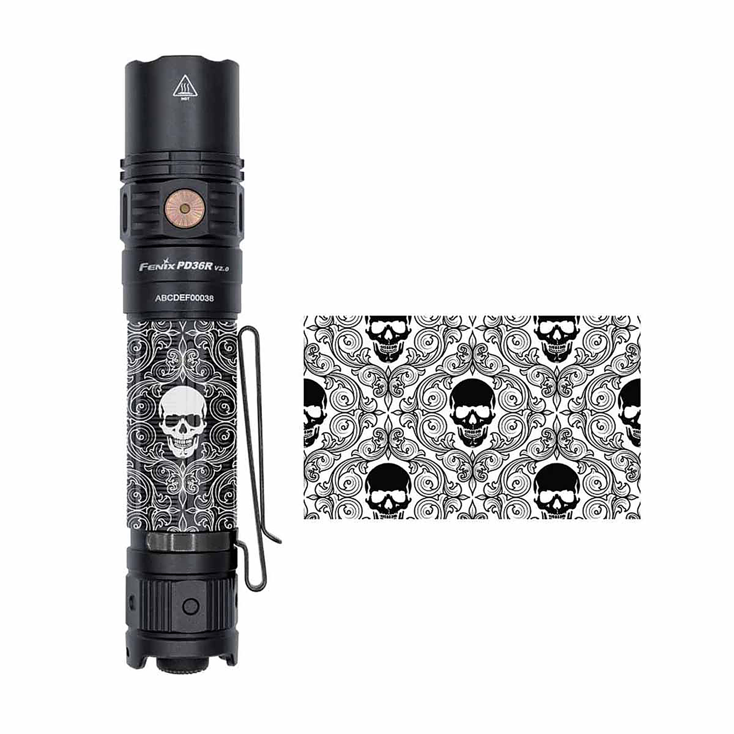 Fenix PD36R V2.0 Flashlight with Special Edition Engraved Design