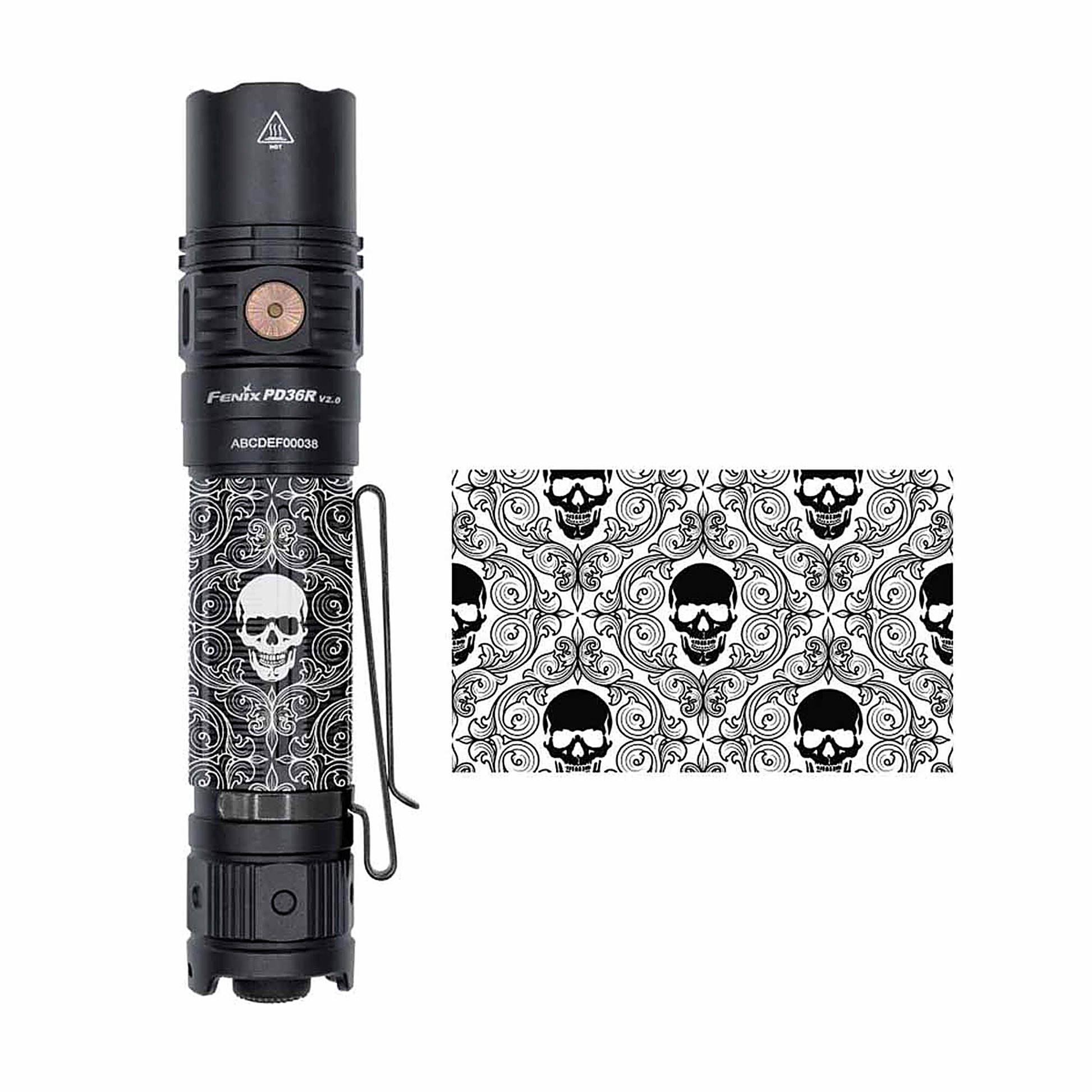 Fenix PD36R V2.0 Flashlight with Special Edition Engraved Design