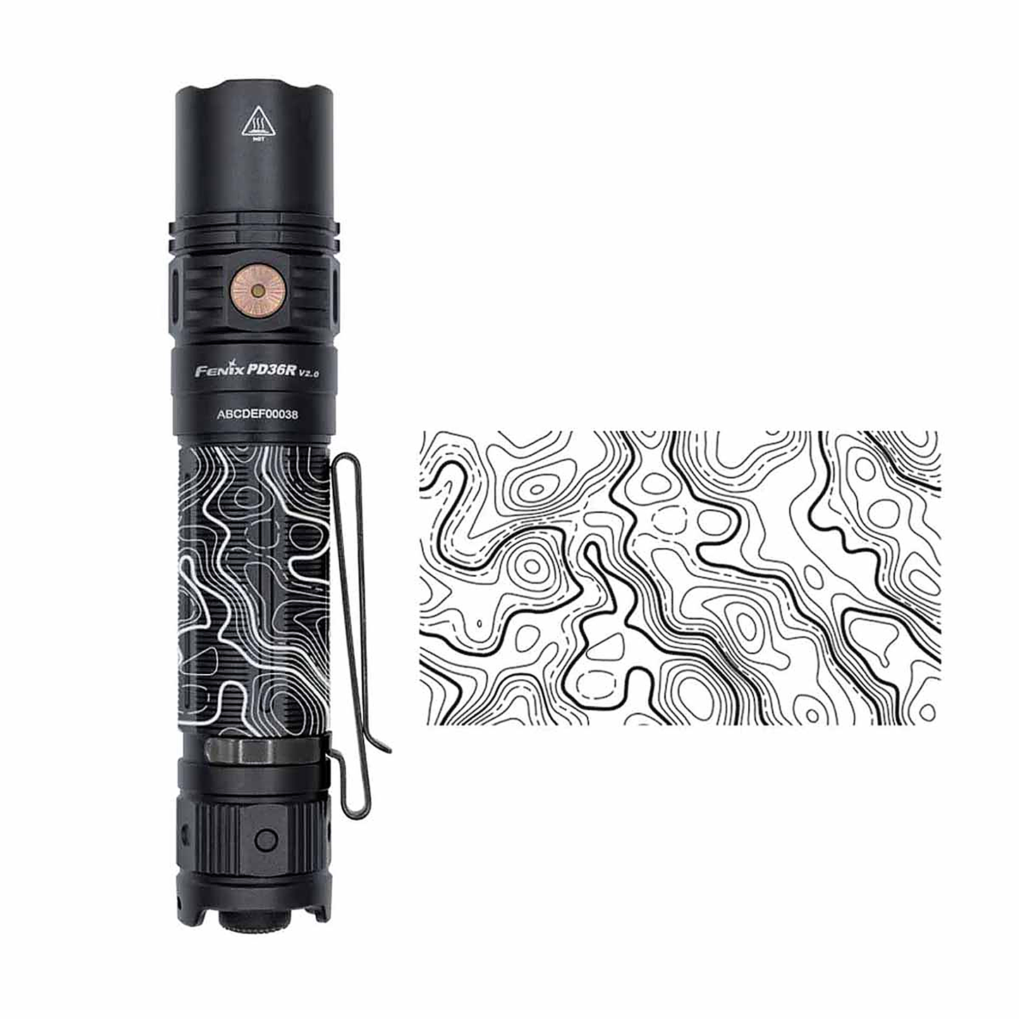 Fenix PD36R V2.0 Rechargeable Flashlight