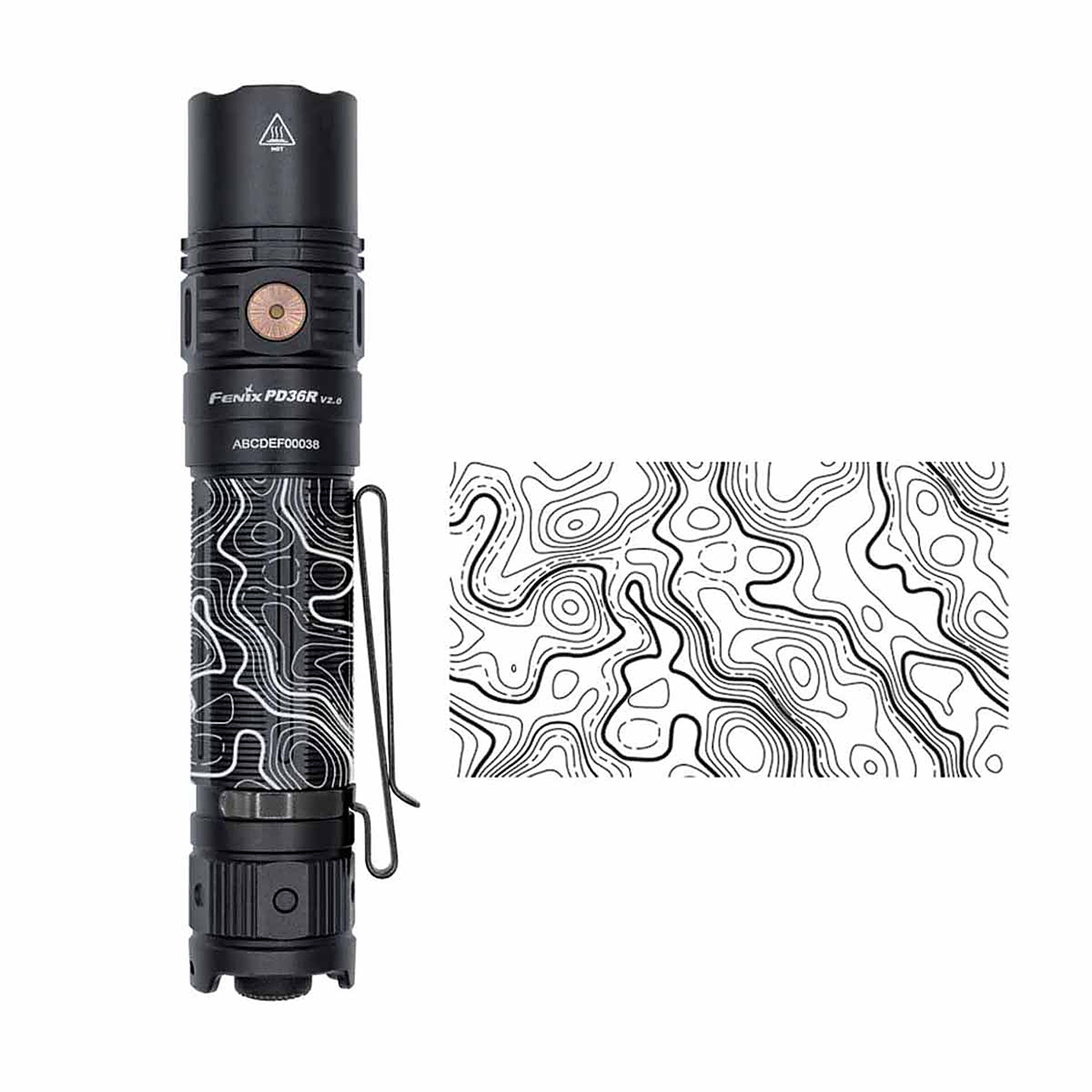 Fenix PD36R V2.0 Rechargeable Flashlight