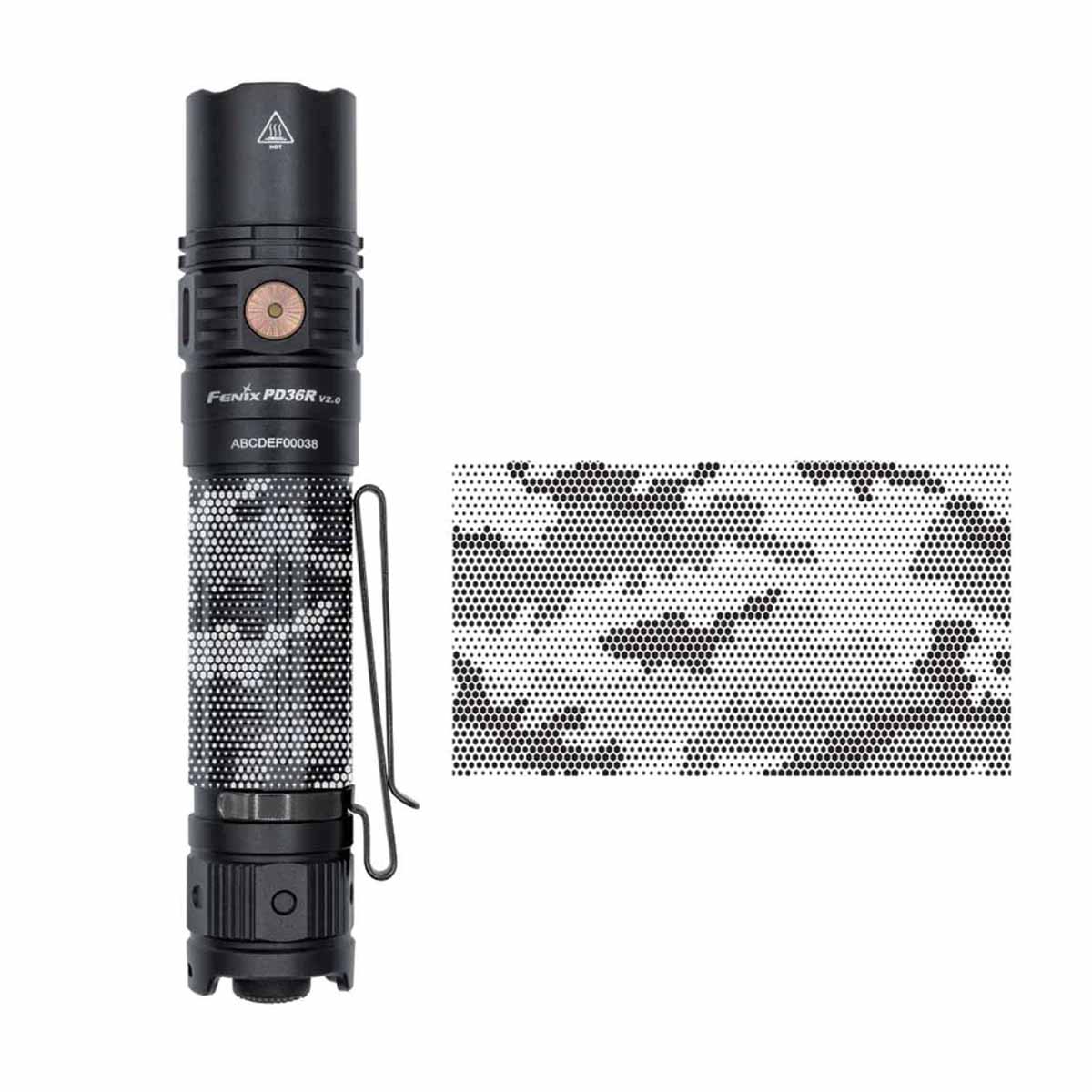 Fenix PD36R V2.0 Flashlight with Special Edition Engraved Design