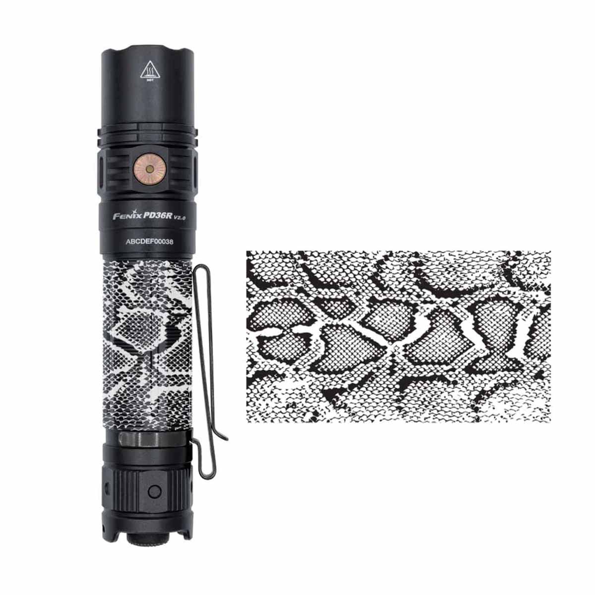 Fenix PD36R V2.0 Flashlight with Special Edition Engraved Design