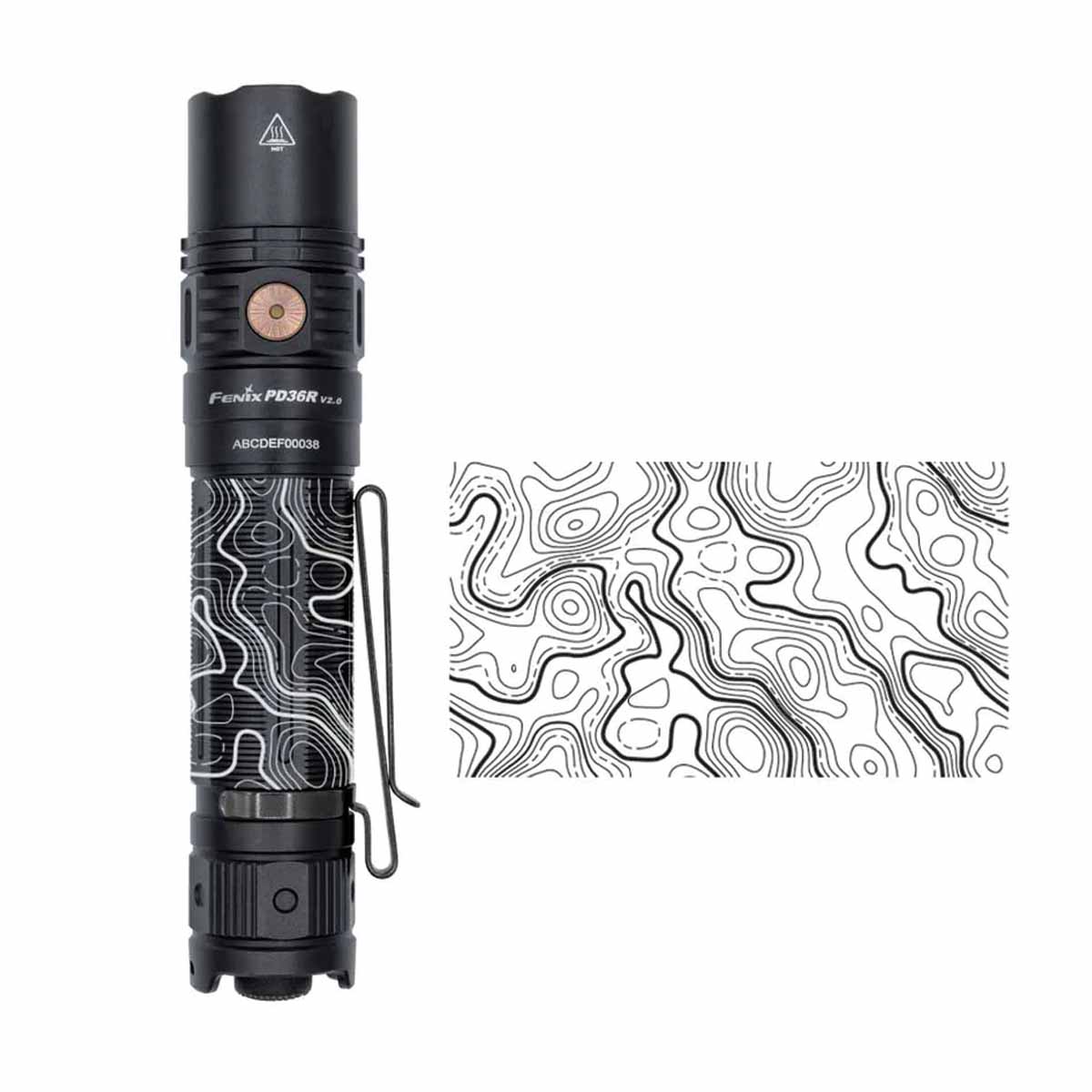Fenix PD36R V2.0 Rechargeable Flashlight