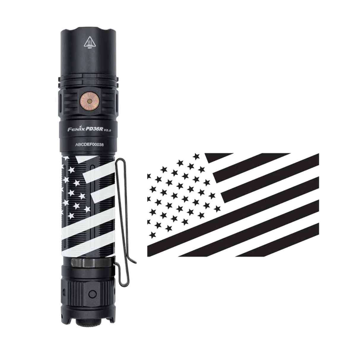 Fenix PD36R V2.0 Flashlight with Special Edition Engraved Design