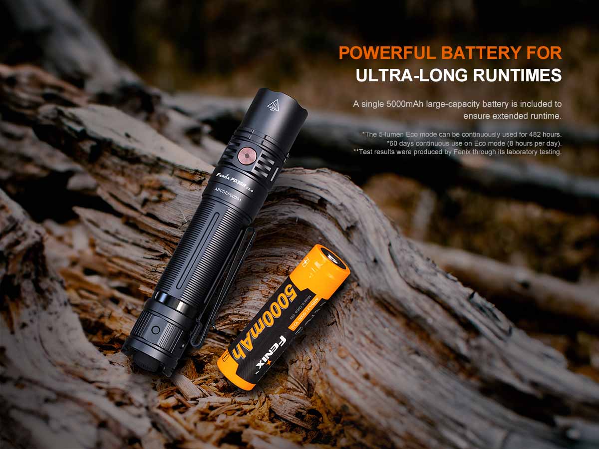 Fenix PD36R V2.0 Flashlight with Special Edition Engraved Design