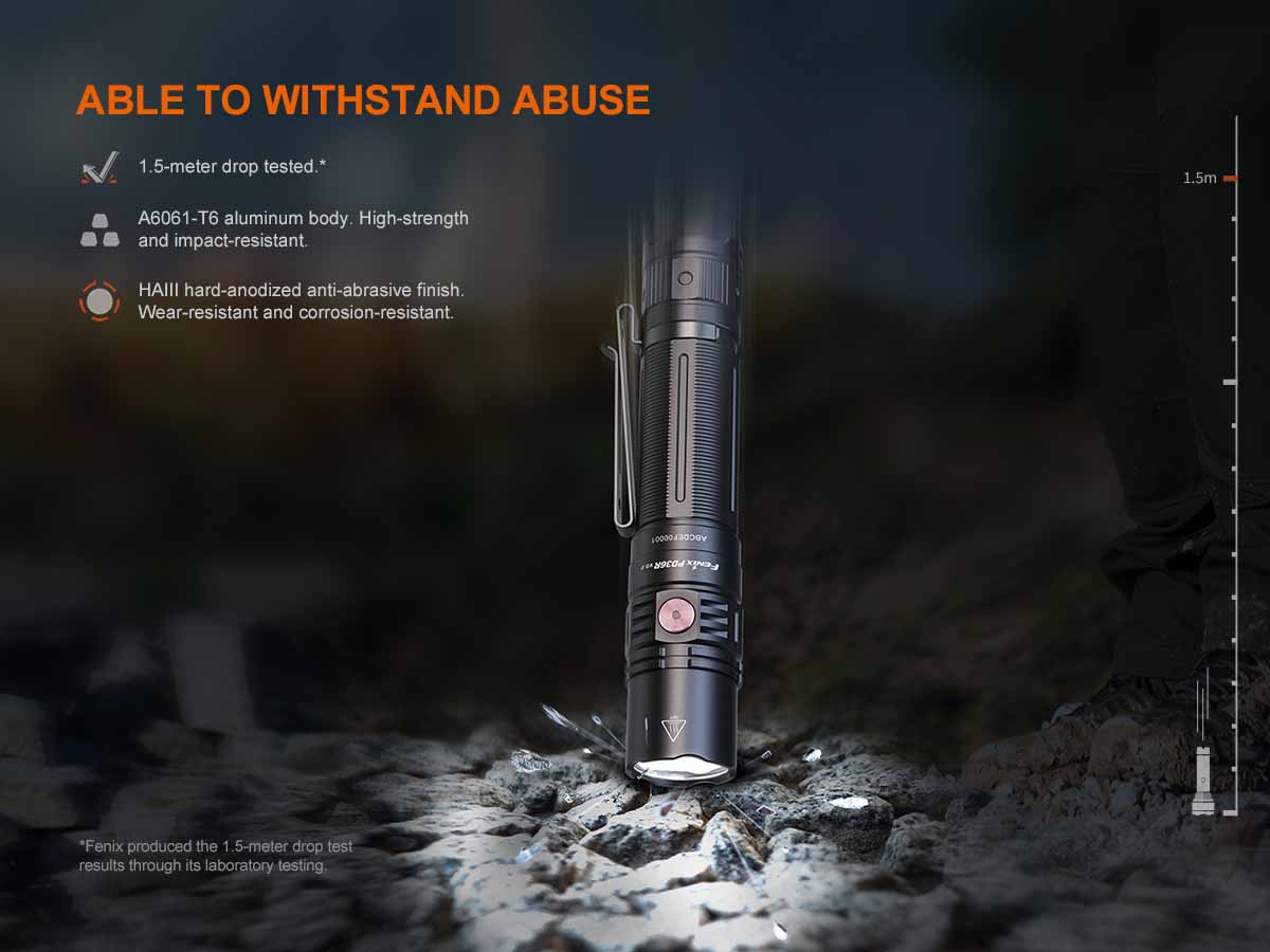 Fenix PD36R V2.0 Rechargeable Flashlight