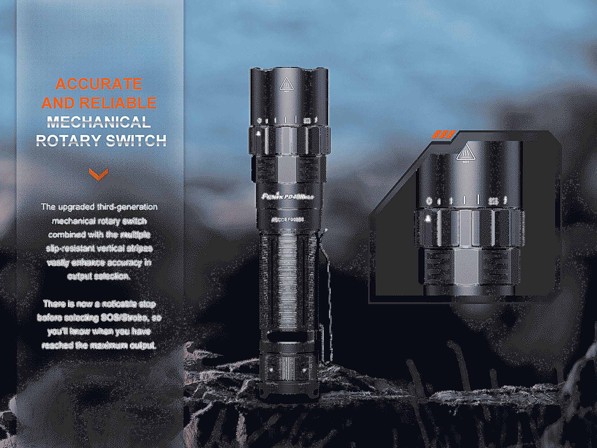 Fenix PD40R V3.0 Rechargeable Flashlight
