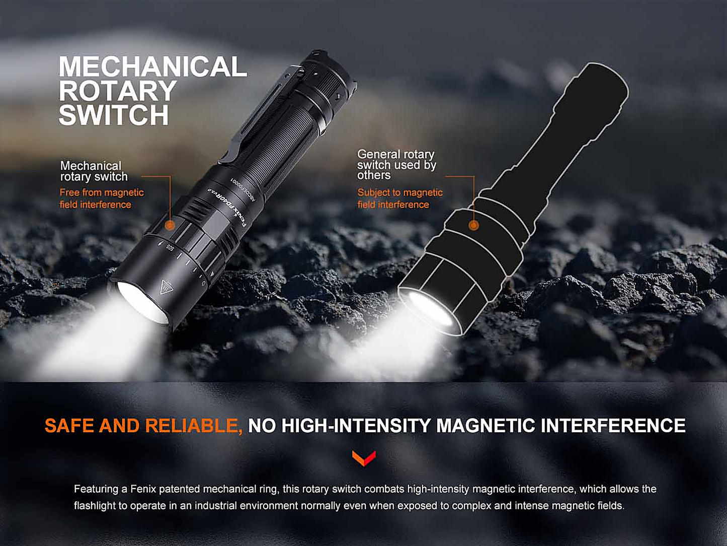 Fenix PD40R V3.0 Rechargeable Flashlight