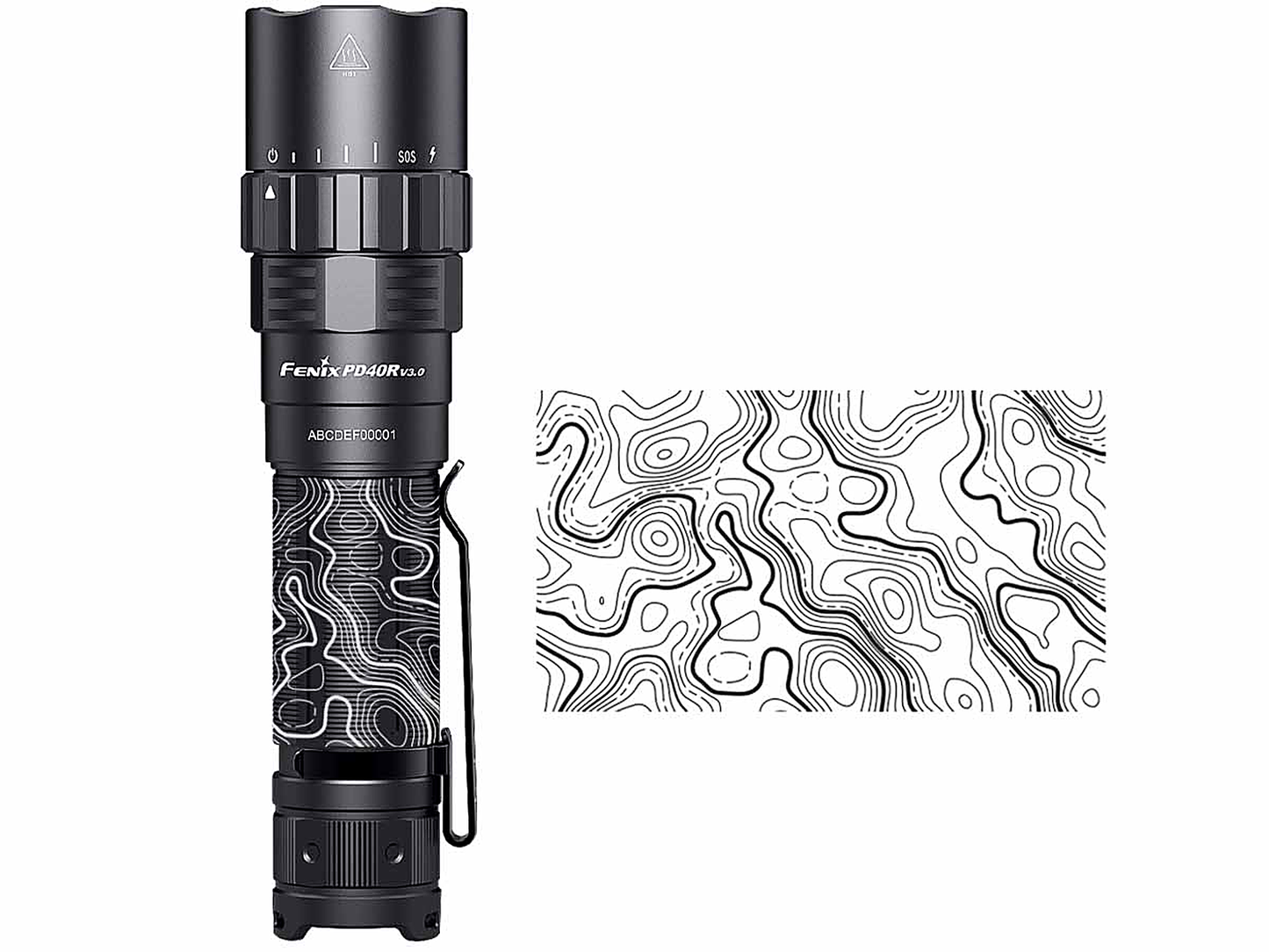 Fenix PD40R V3.0 Rechargeable Flashlight