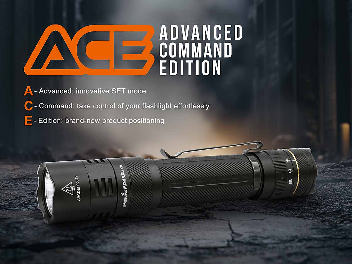Fenix PD45R ACE Flashlight