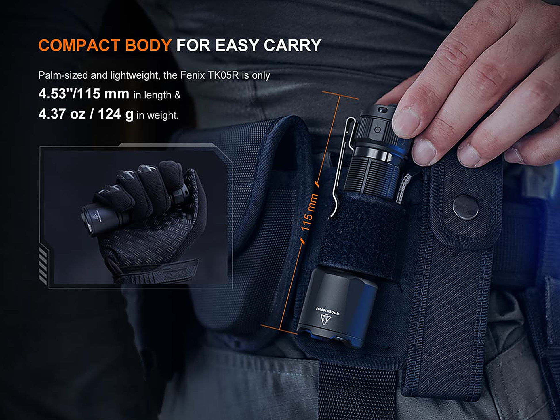 Fenix TK05R Long-Distance EDC Flashlight