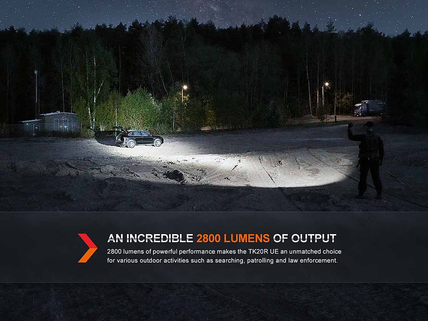 Fenix TK20R UE Rechargeable Flashlight -