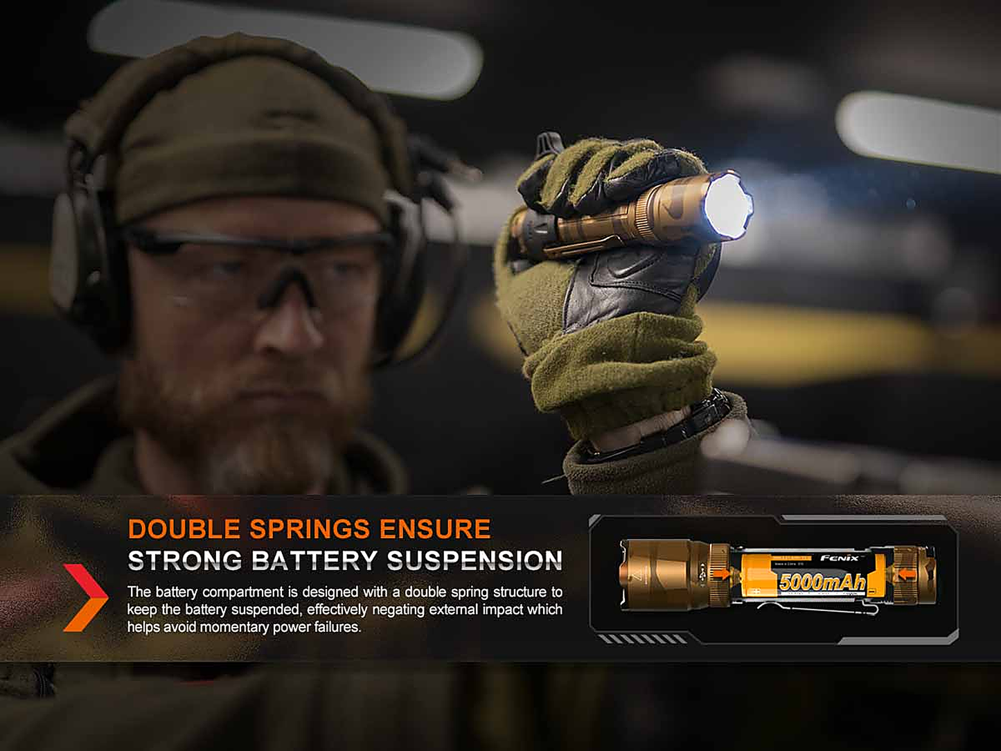 Fenix TK20R UE Rechargeable Flashlight -