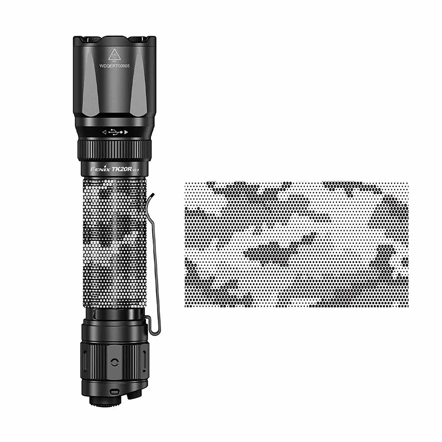 Fenix TK20R V2.0 Flashlight with Special Edition Engraved Design
