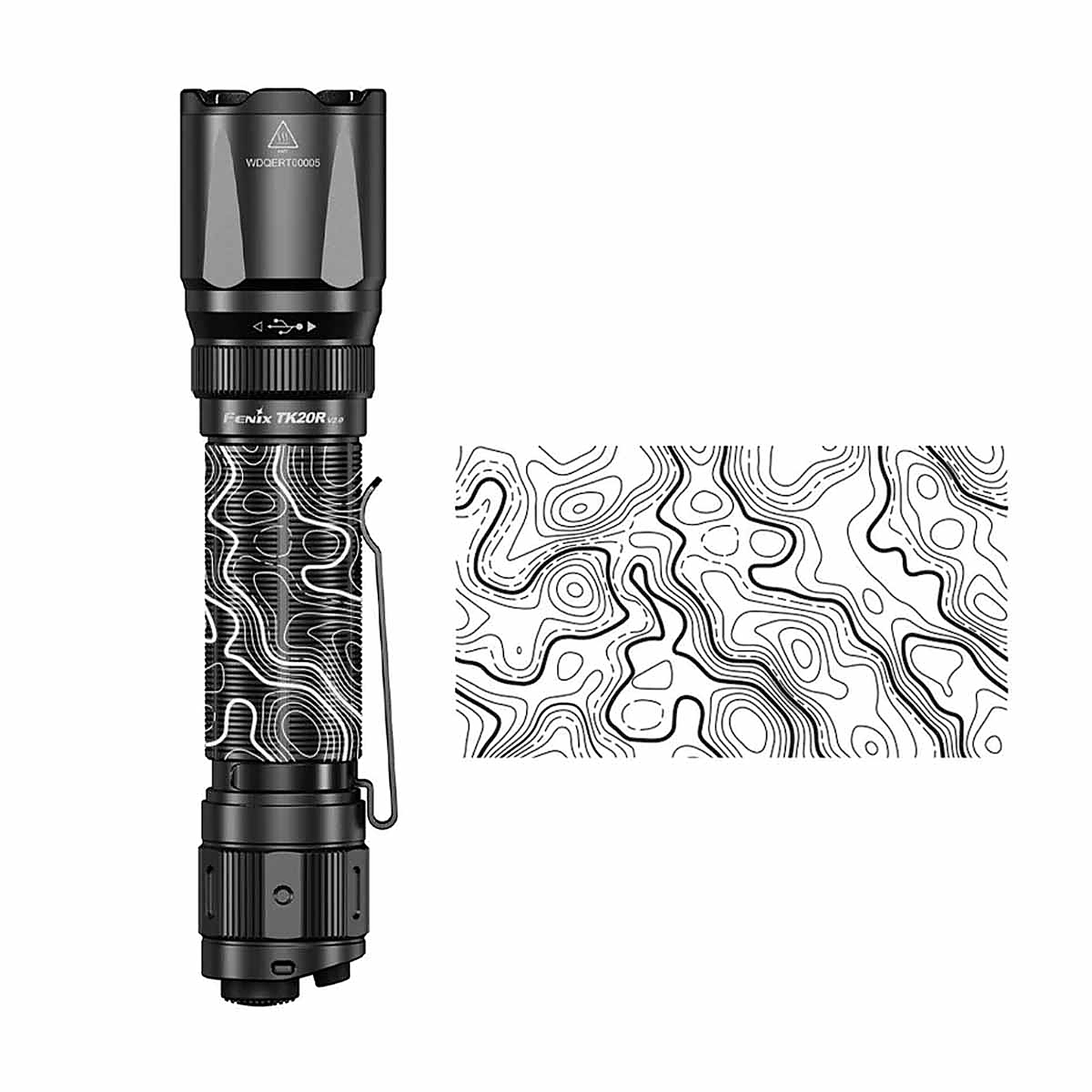 Fenix TK20R V2.0 Flashlight with Special Edition Engraved Design