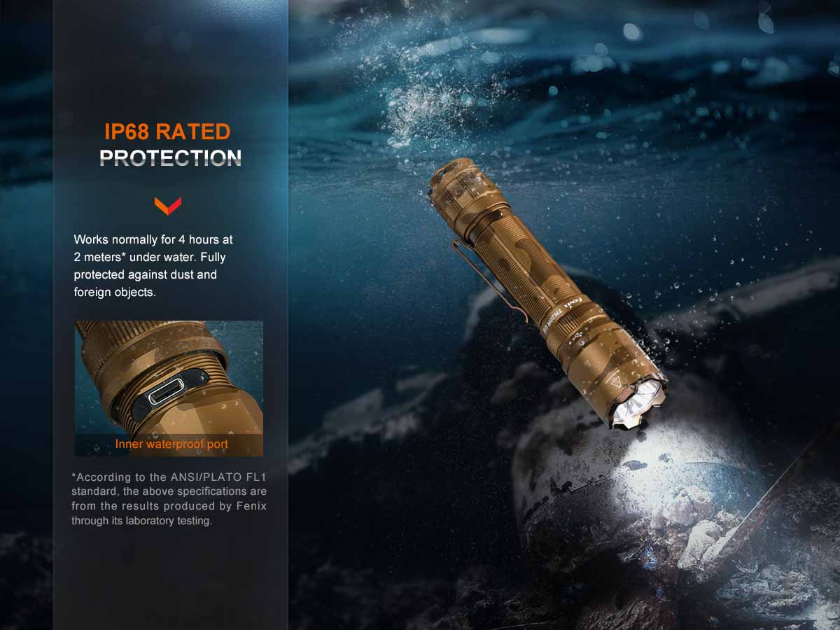 Fenix TK20R UE Rechargeable Flashlight -