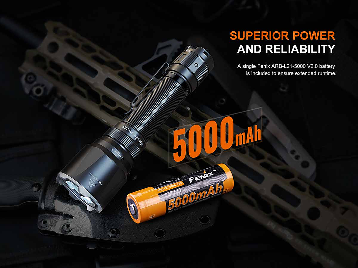 Fenix TK22R Tactical Flashlight