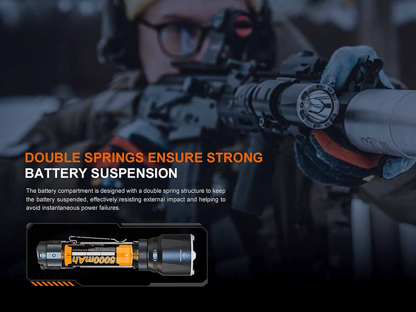 Fenix TK22R Tactical Flashlight