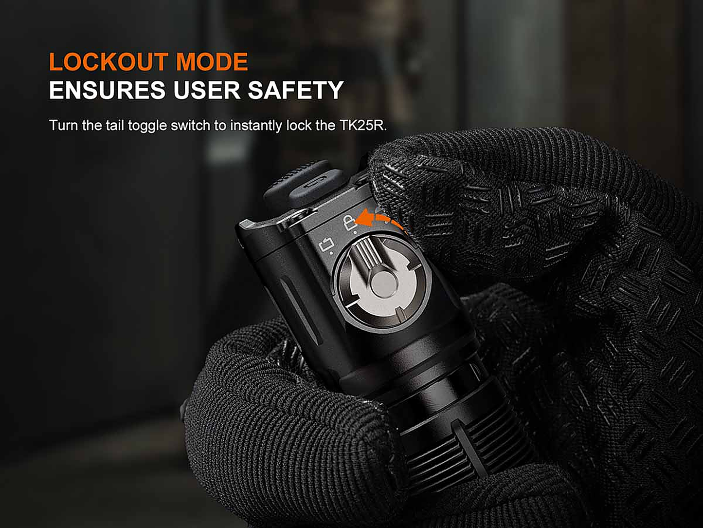 Fenix TK25R Tactical Flashlight