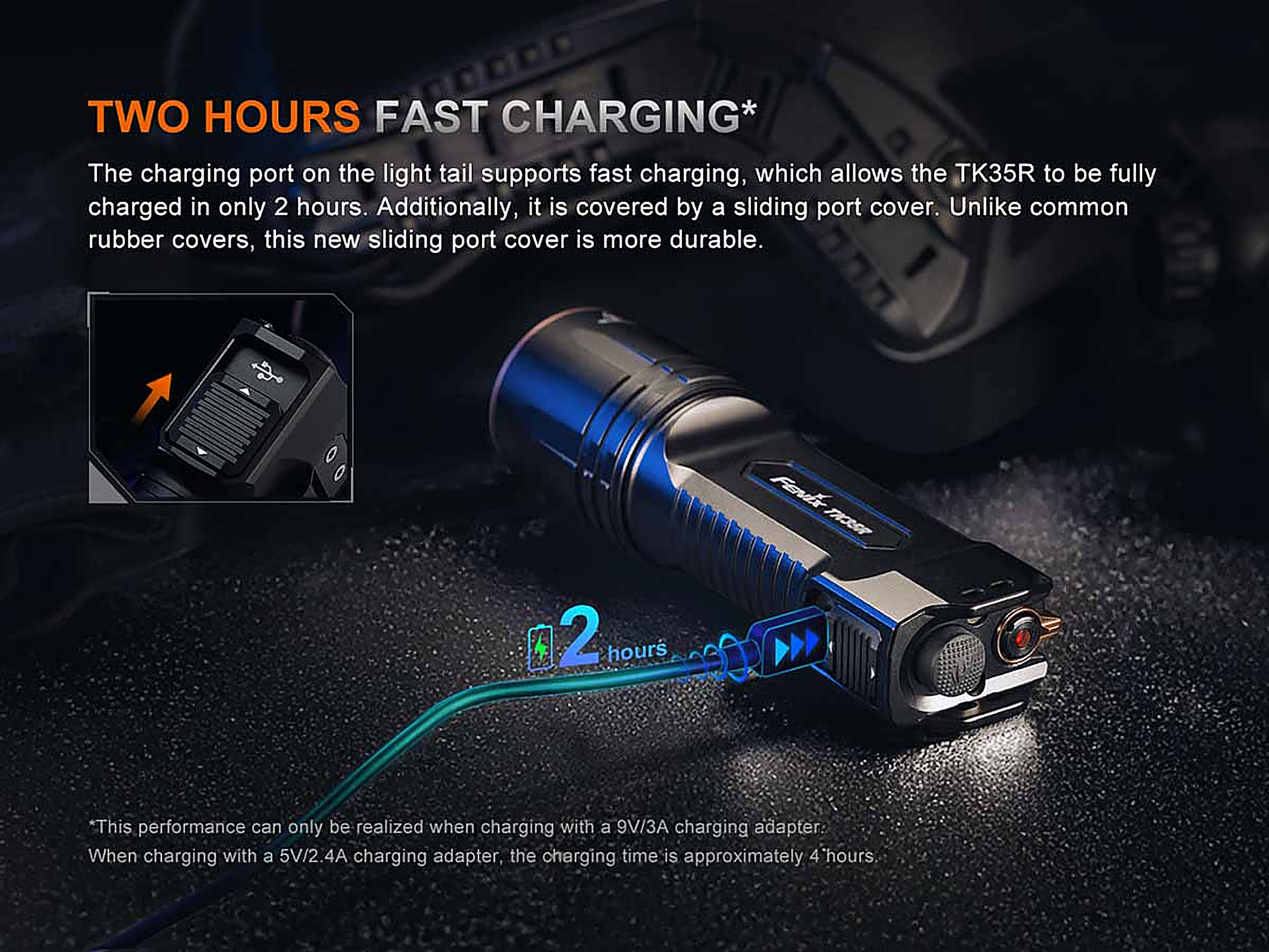 Fenix TK35R Rechargeable Flashlight