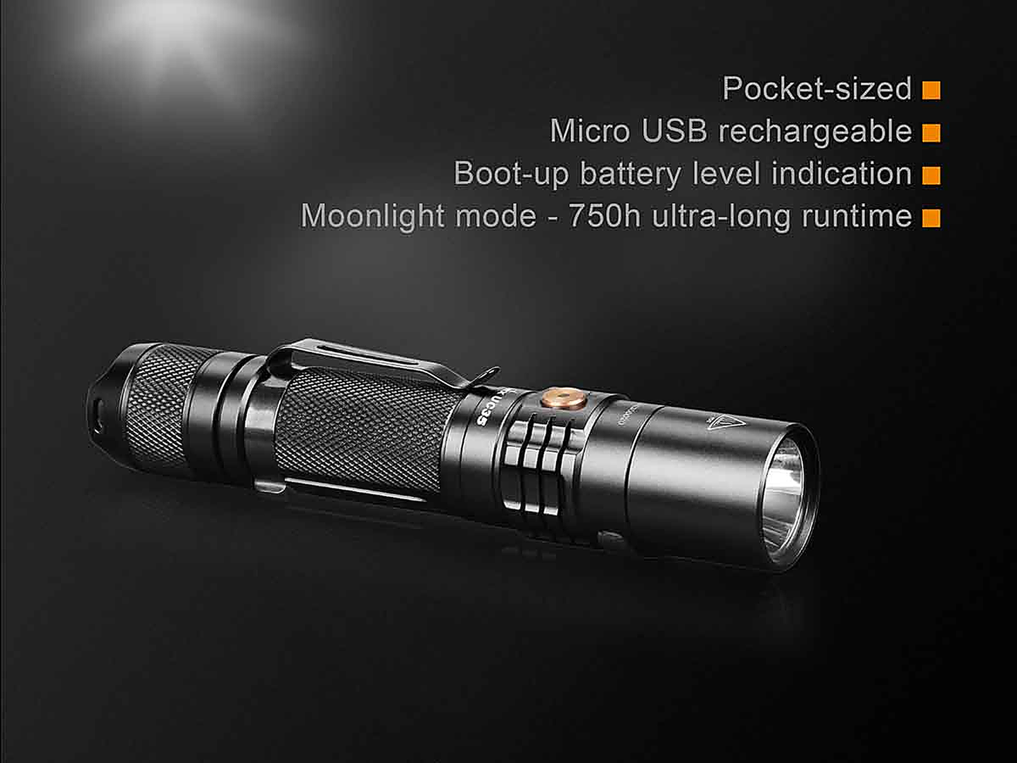 Fenix UC35 V2.0 USB Rechargeable Flashlight