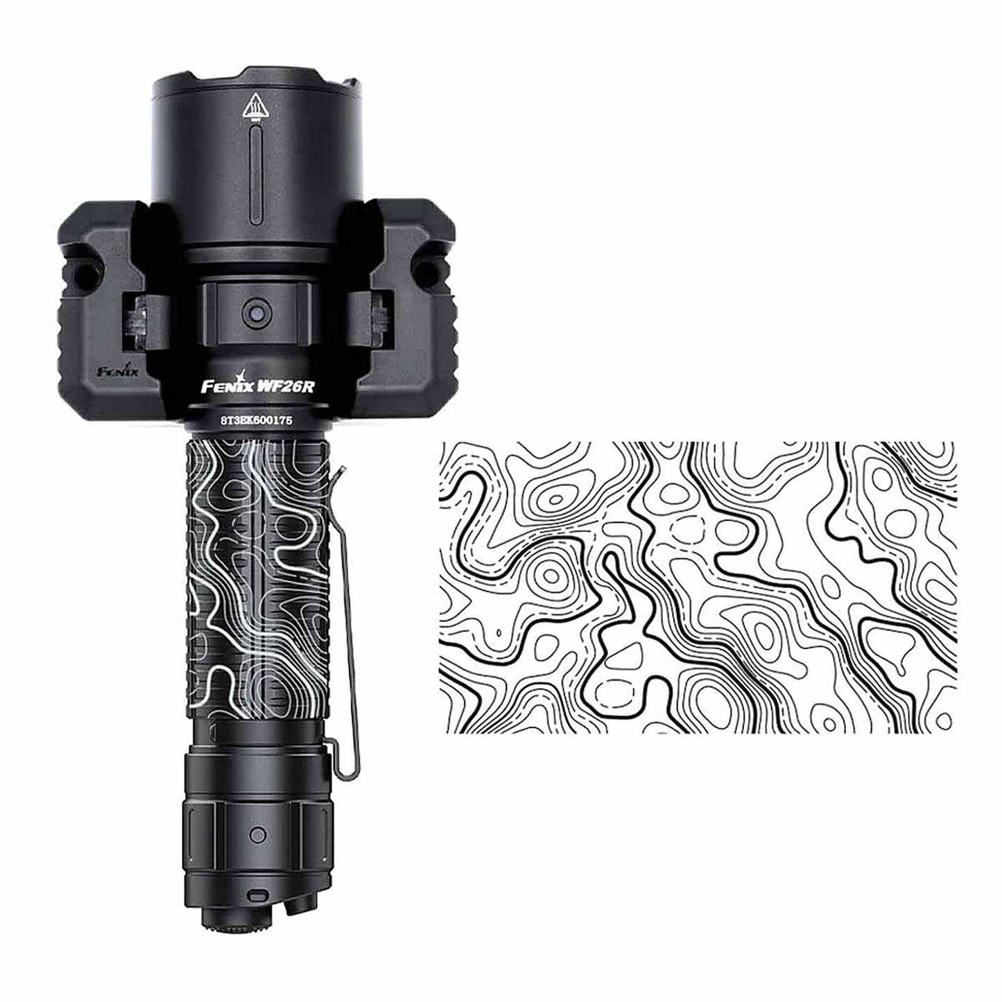 Fenix WF26R Flashlight with Special Edition Engraved Design