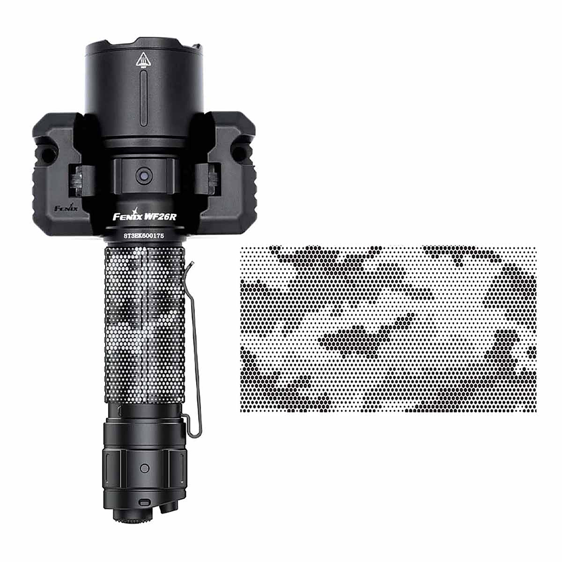 Fenix WF26R Rechargeable Flashlight with Charging Dock