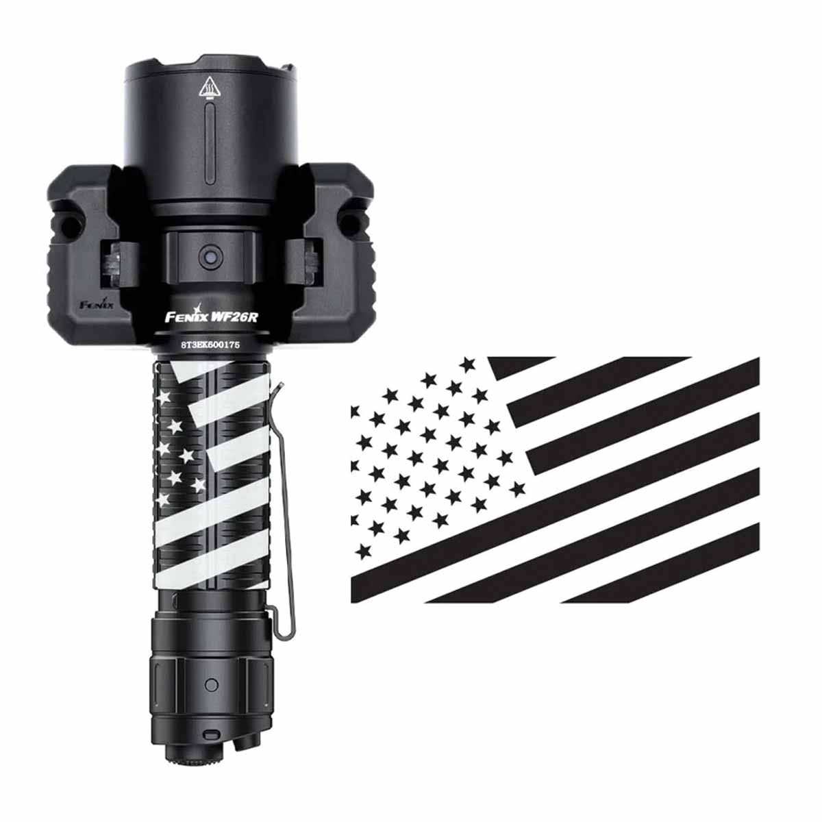 Fenix WF26R Flashlight with Special Edition Engraved Design