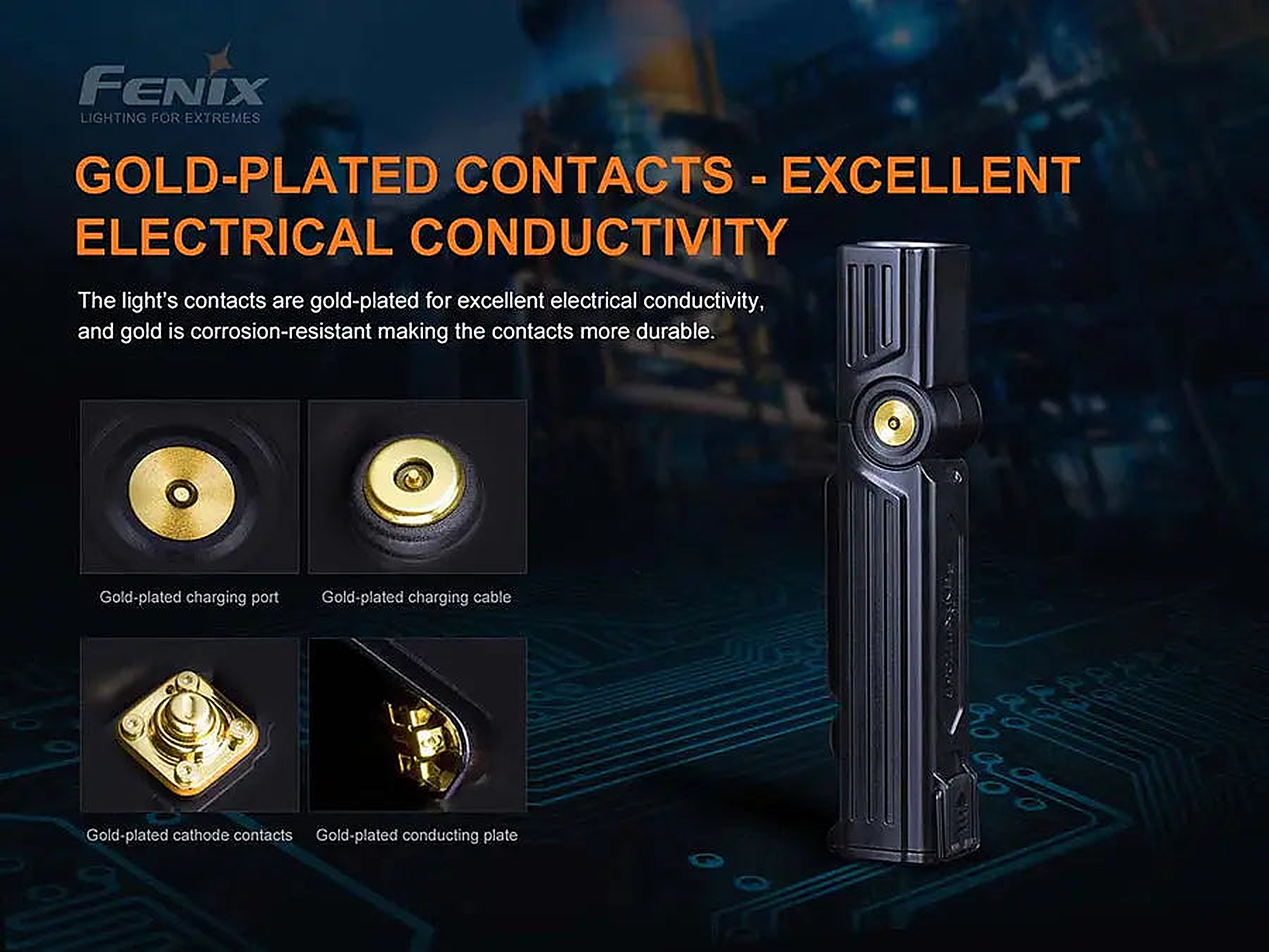 Fenix WT25R - side view