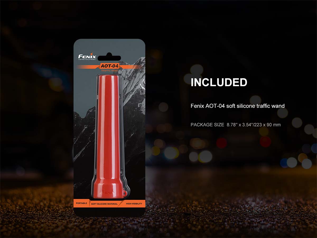 Fenix AOT-04 Soft Silicon Flexible Traffic Wand