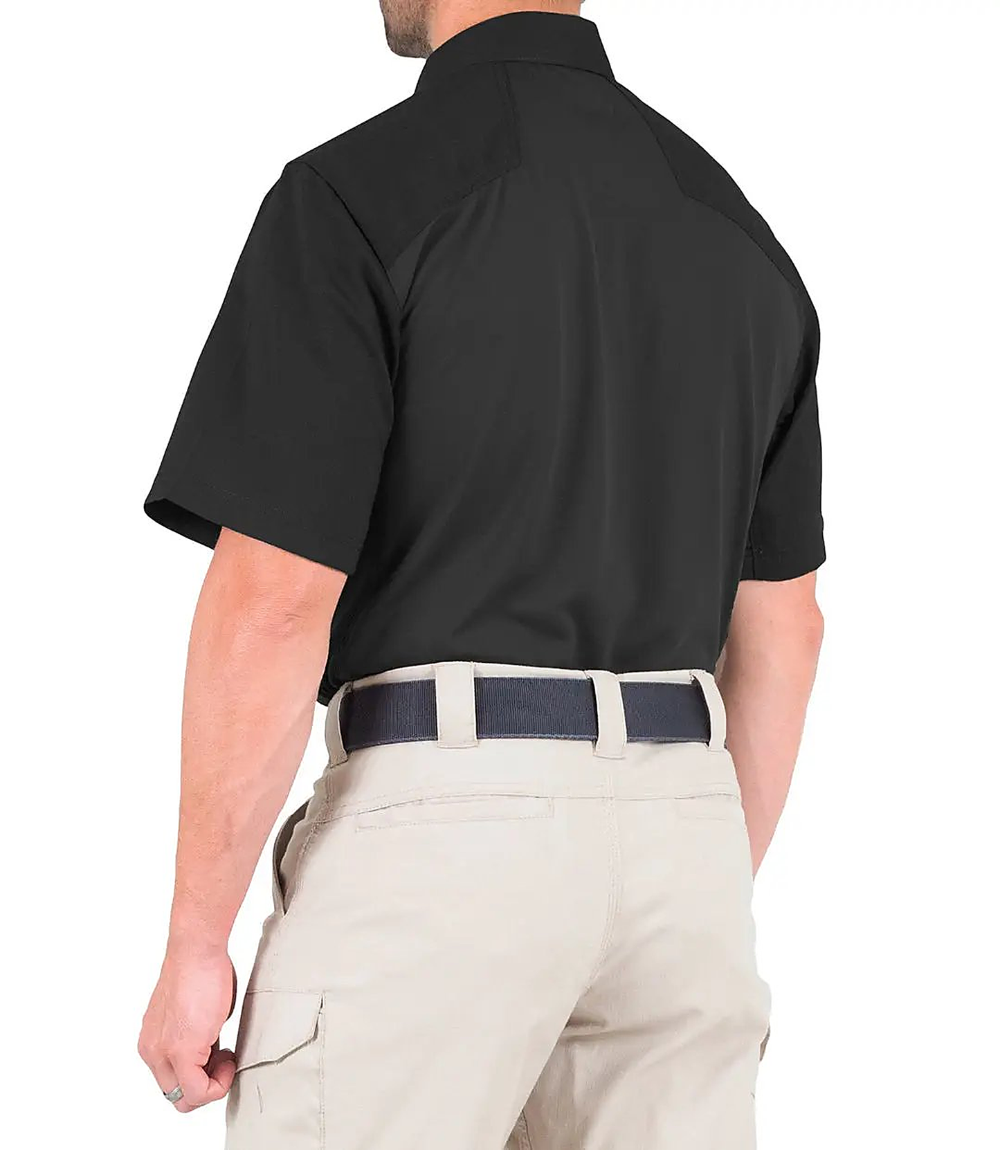First Tactical Men's V2 Pro Perf Short Sleeve - Black - alternate view