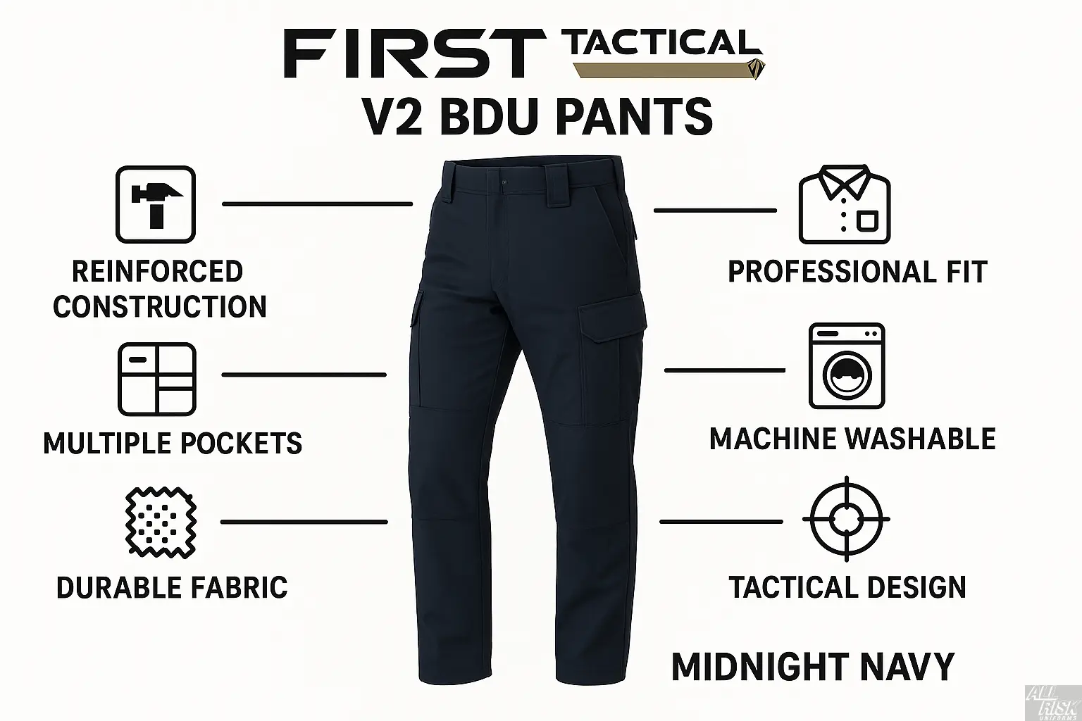 First Tactical BDU Pants Features