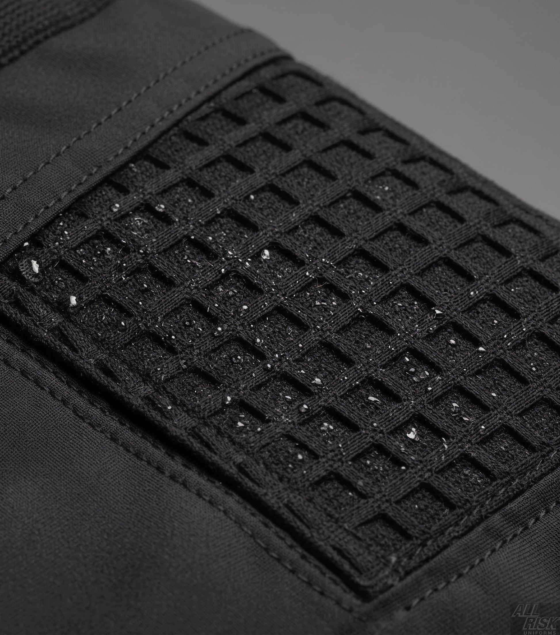 Close-up of Moisture-Wicking Tactical Pullover Fabric