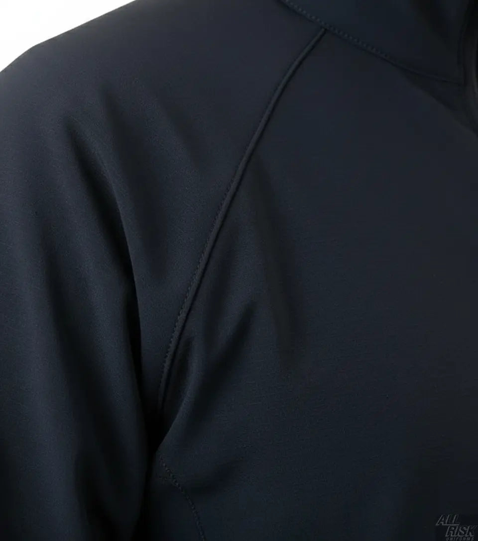 Close-up Midnight Navy Tactical Pullover Fabric Detail