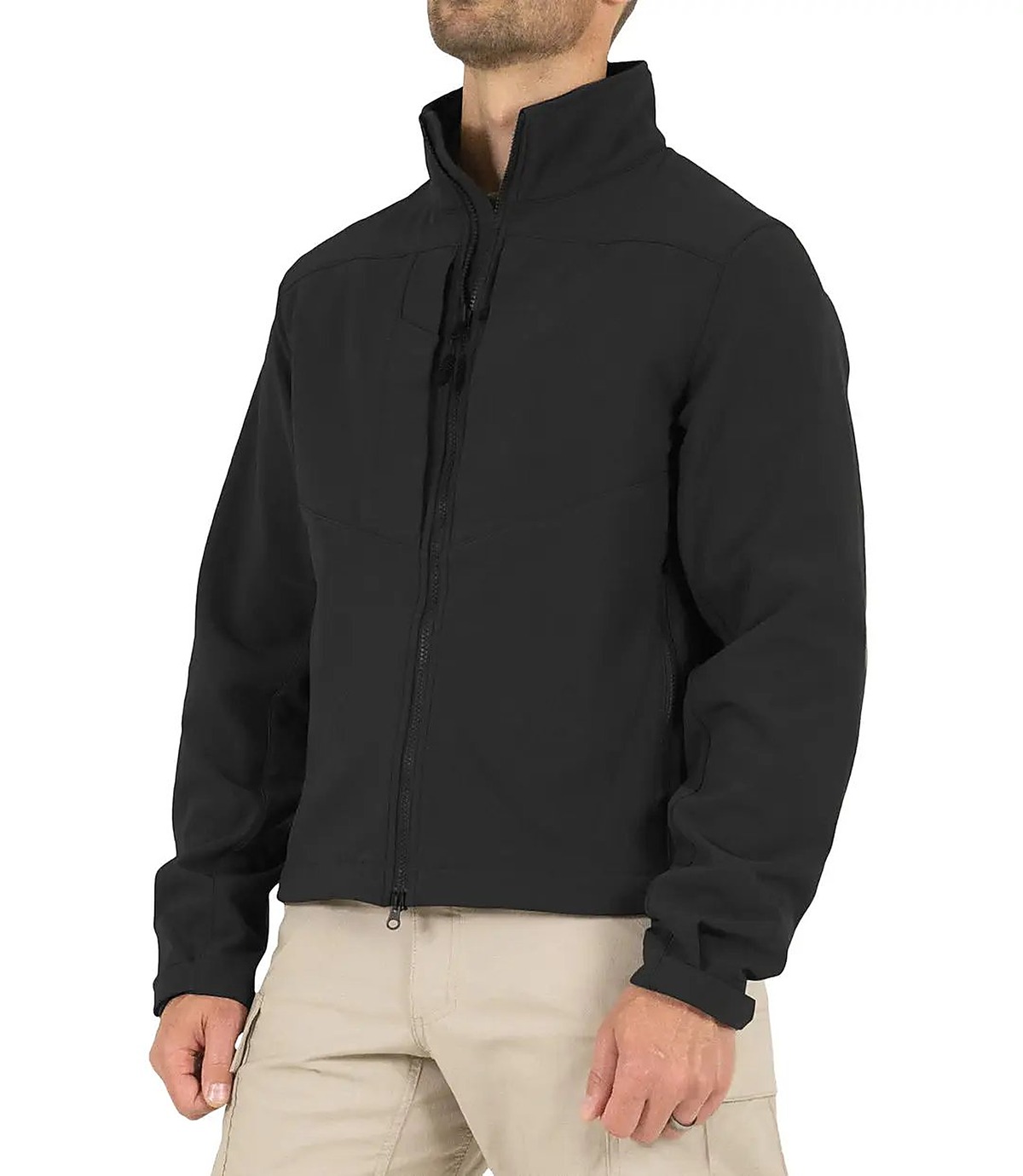 First Tactical Mens Tactix Softshell Jacket - Black - alternate view