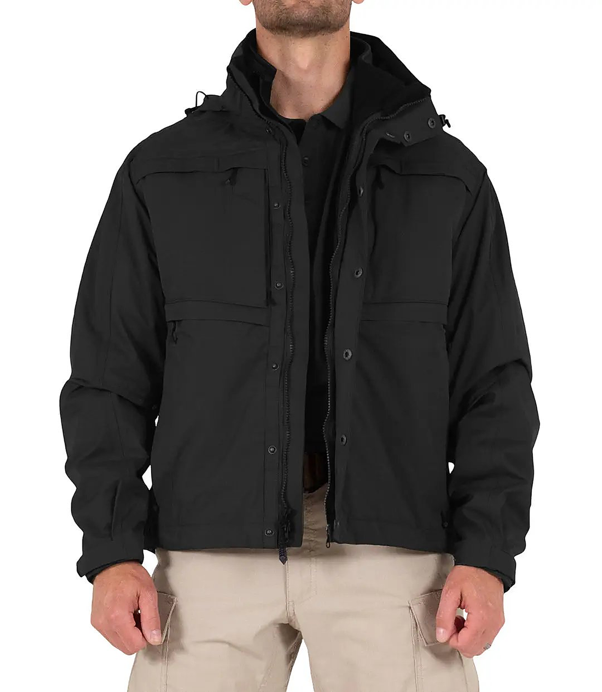 First Tactical Mens Tactix System Jacket - Black