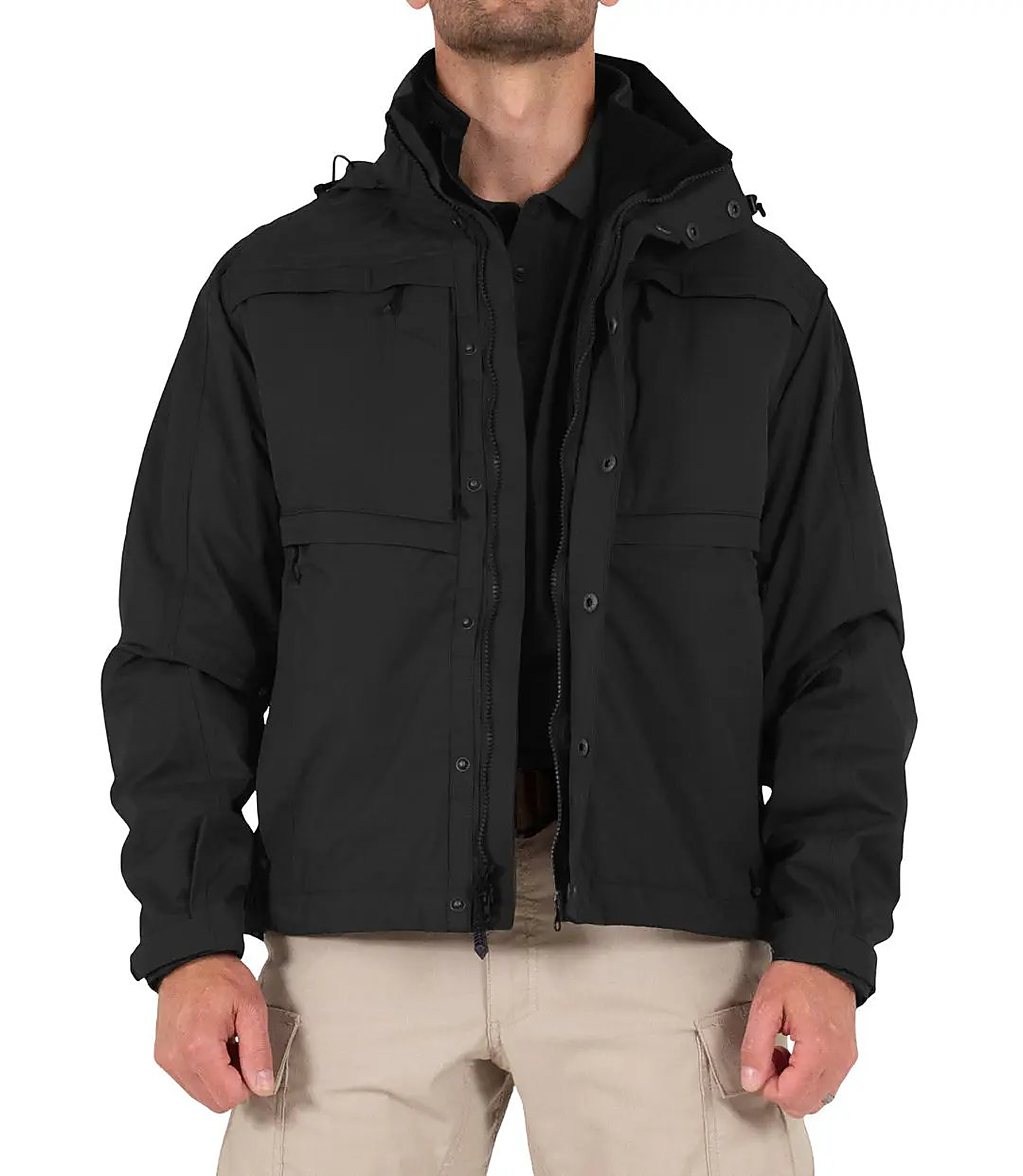 First Tactical Mens Tactix System Jacket - Black