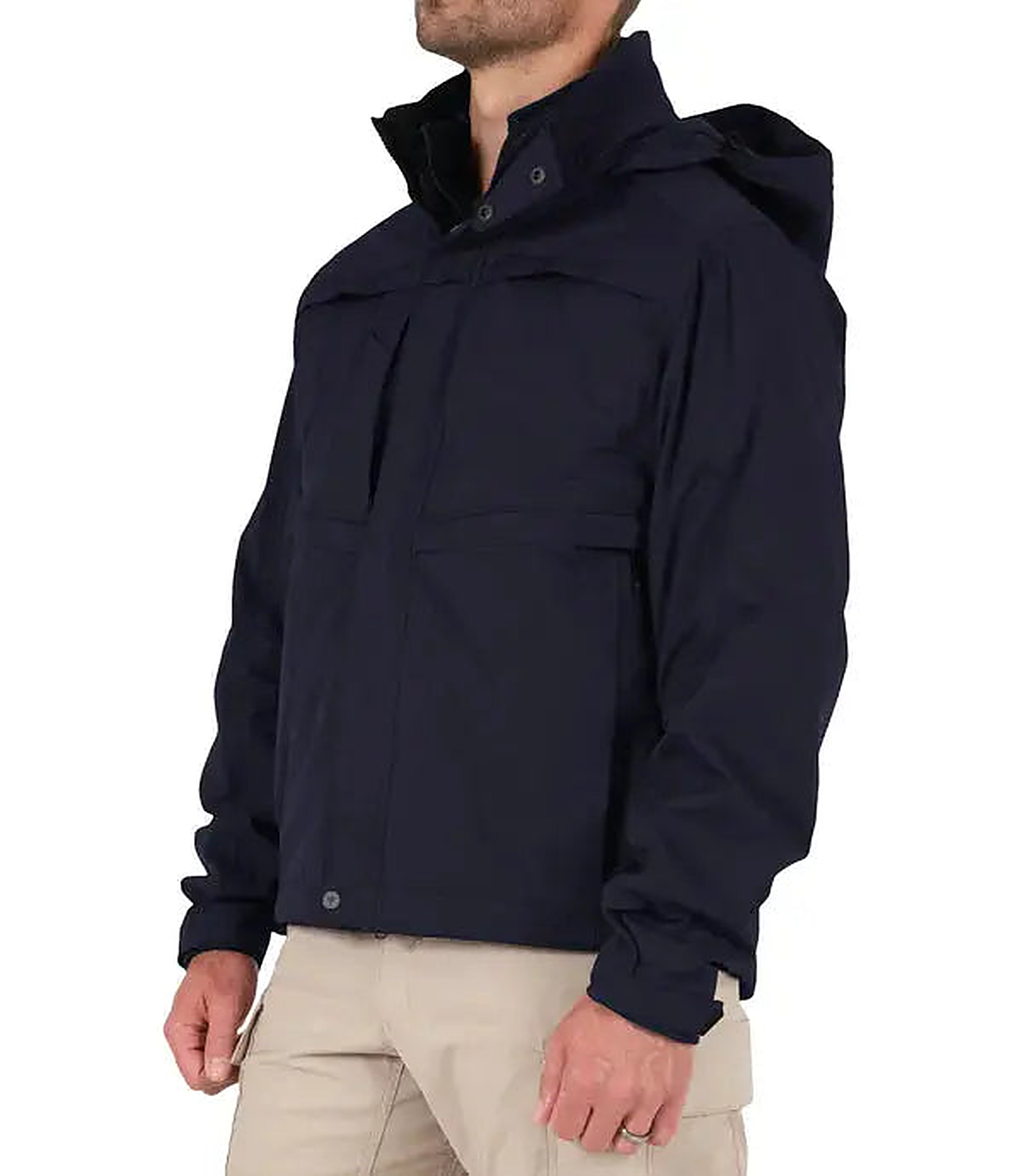 First Tactical Mens Tactix System Jacket - Midnight Navy - side view