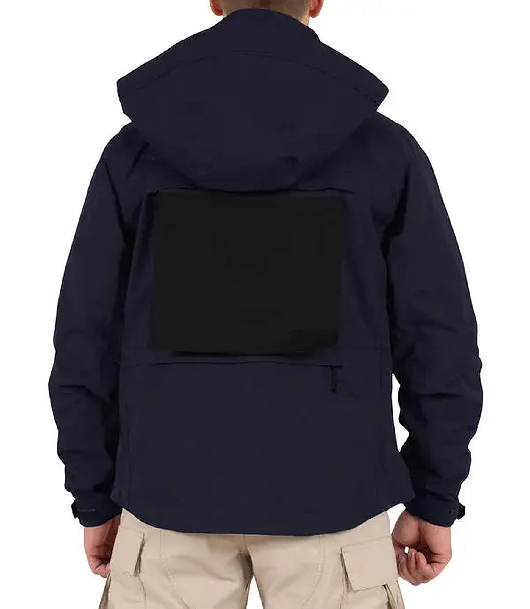 First Tactical Mens Tactix System Jacket - Midnight Navy - close-up detail