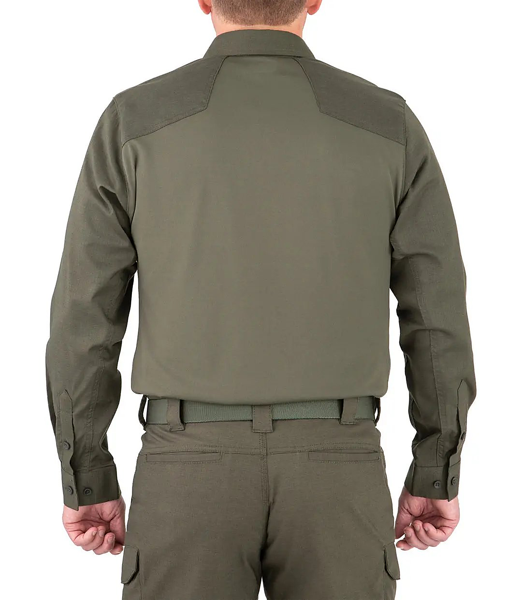 First Tactical Mens V2 Pro Perf Long Sleeve - OD Green - alternate view