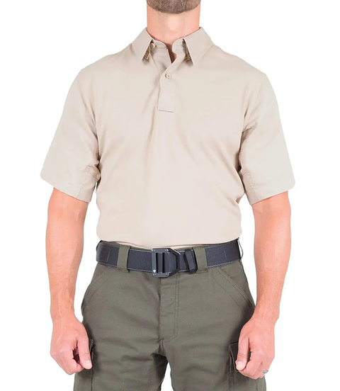 First Tactical Mens V2 Pro Perf Short Sleeve - Khaki